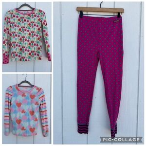 Matilda Jane Pajama Bundle, Hearts, Christmas, Holidays, Polka Dot, Sz 14